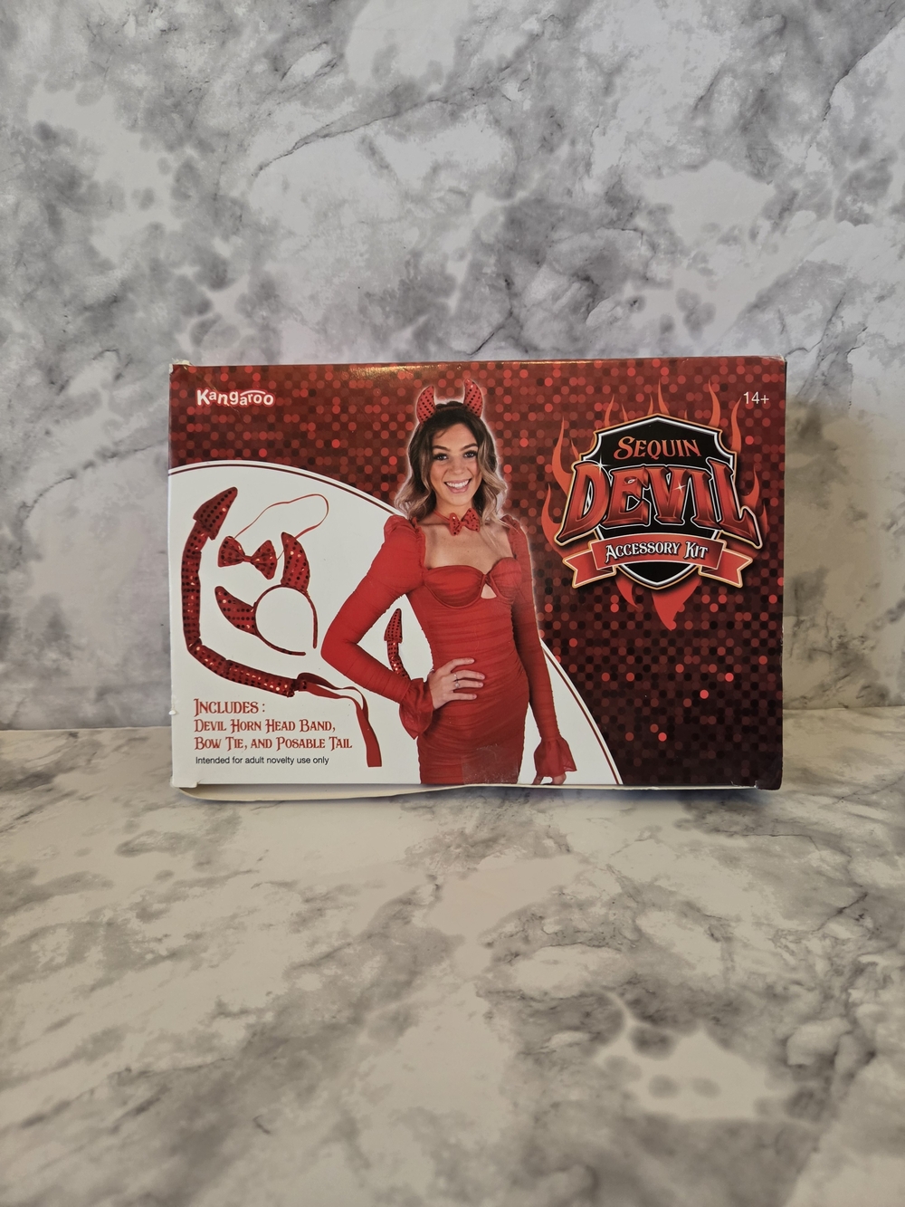 kangaROOS Red Sequin Devil Accessory Kit